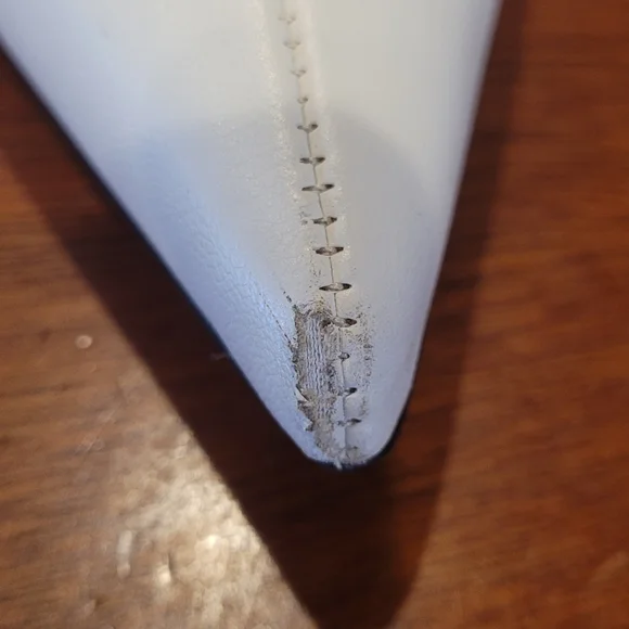 Zara v-vamp white bridal booties. Size 41. - Picture 7 of 8